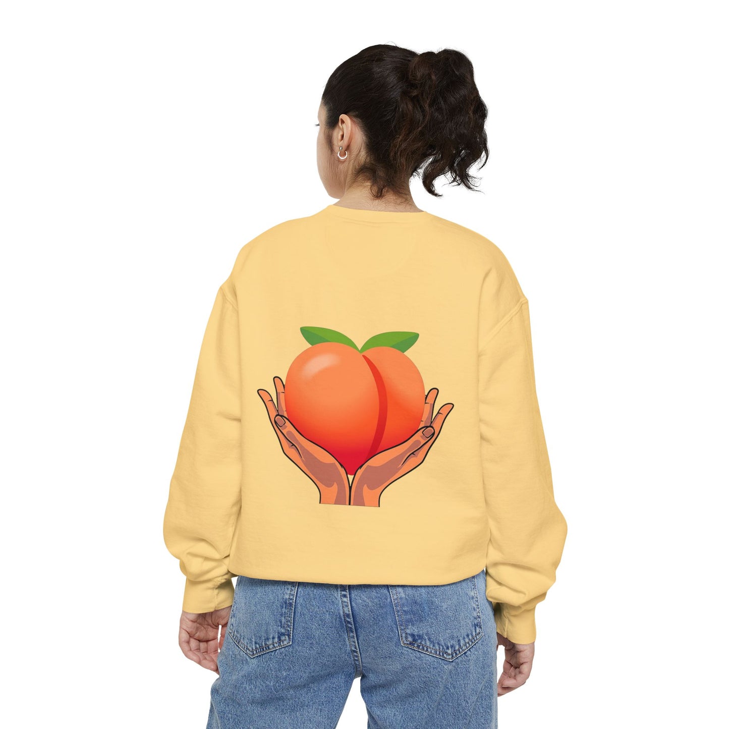 🍑 Unisex Dyed Long Sleeve Sweatshirt