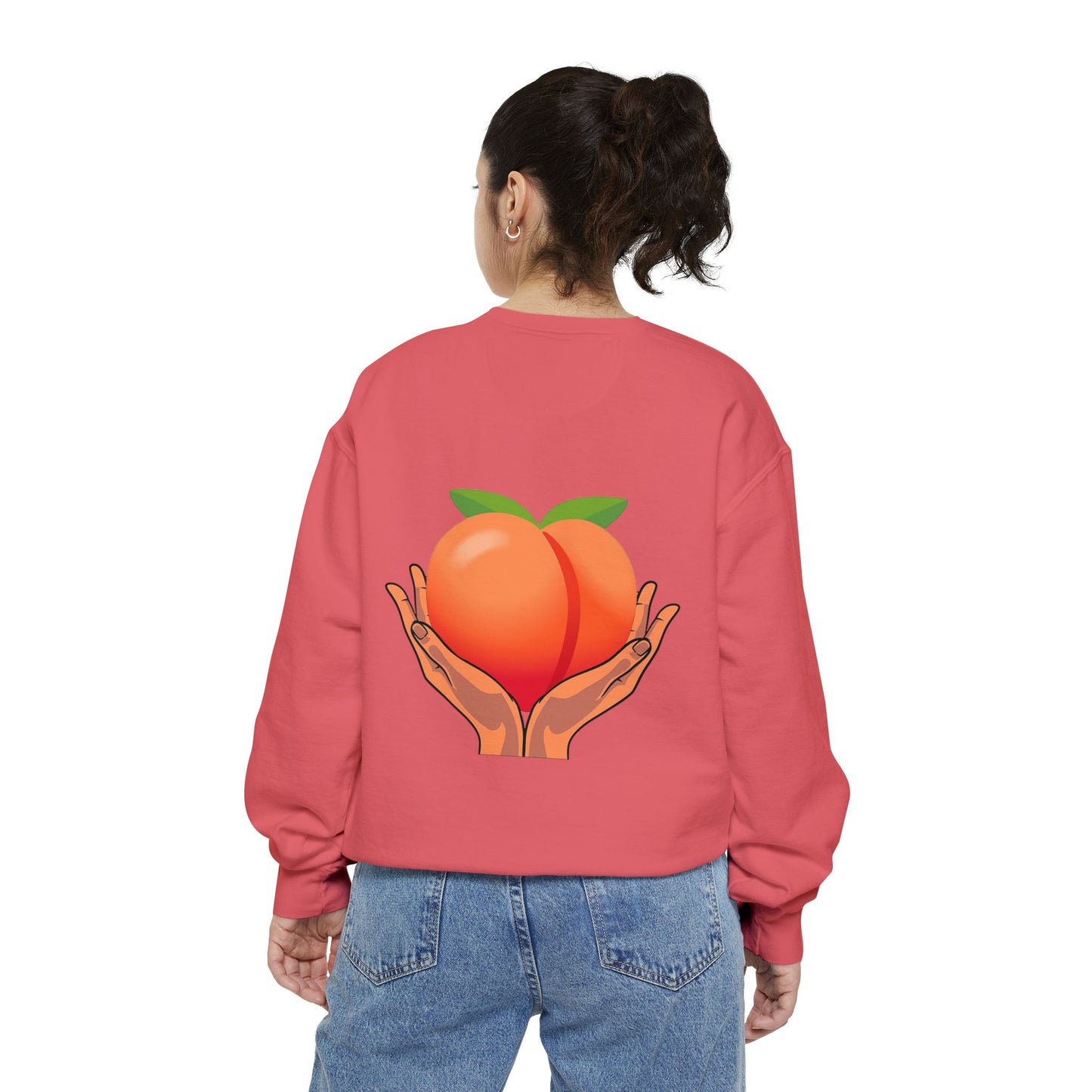 🍑 Unisex Dyed Long Sleeve Sweatshirt