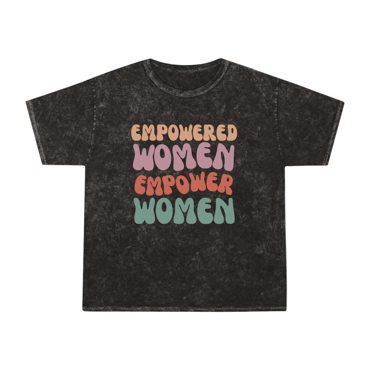 “EMPOWERING” Mineral Wash T-Shirt