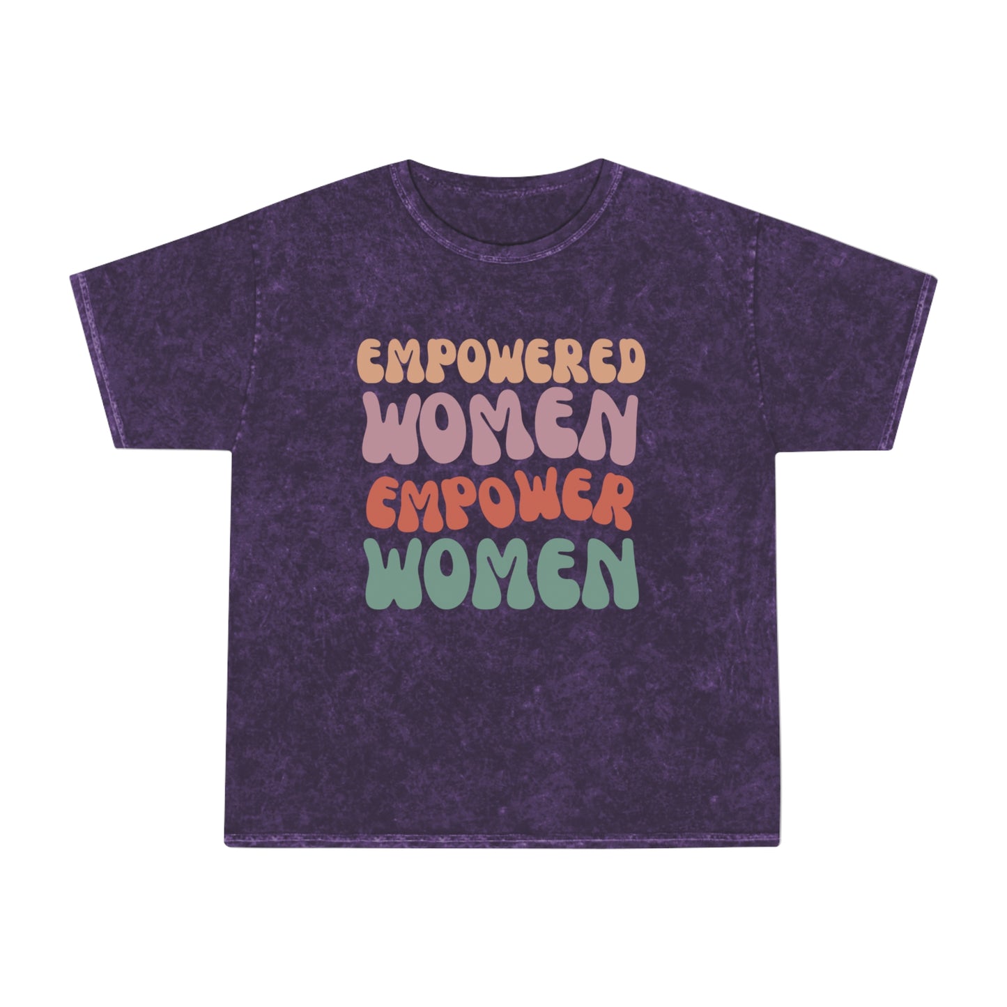 “EMPOWERING” Mineral Wash T-Shirt