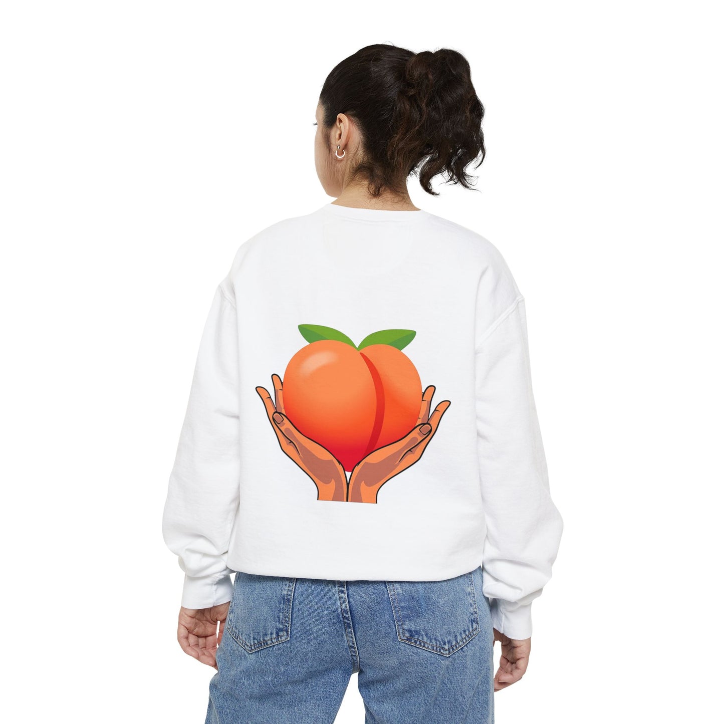 🍑 Unisex Dyed Long Sleeve Sweatshirt