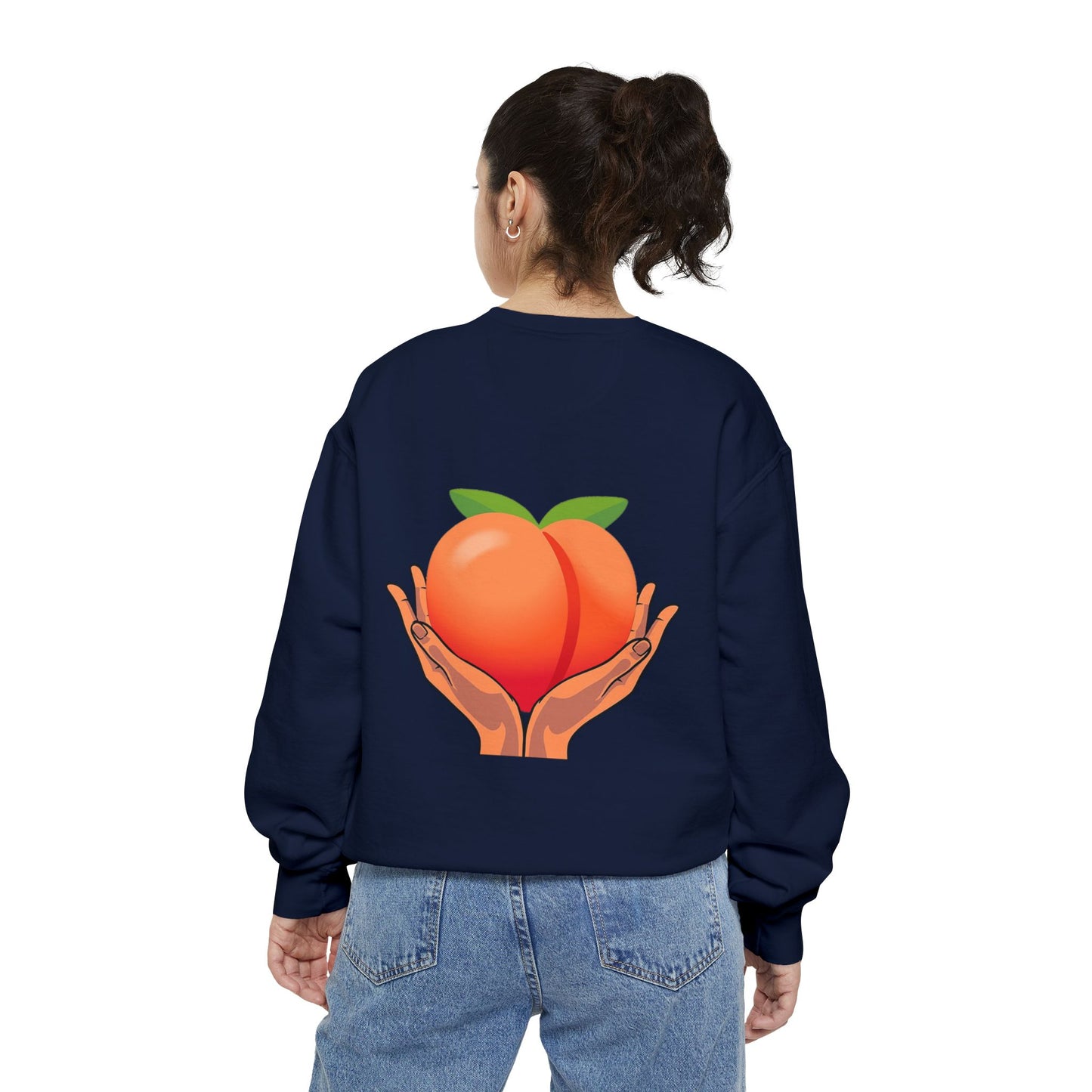 🍑 Unisex Dyed Long Sleeve Sweatshirt