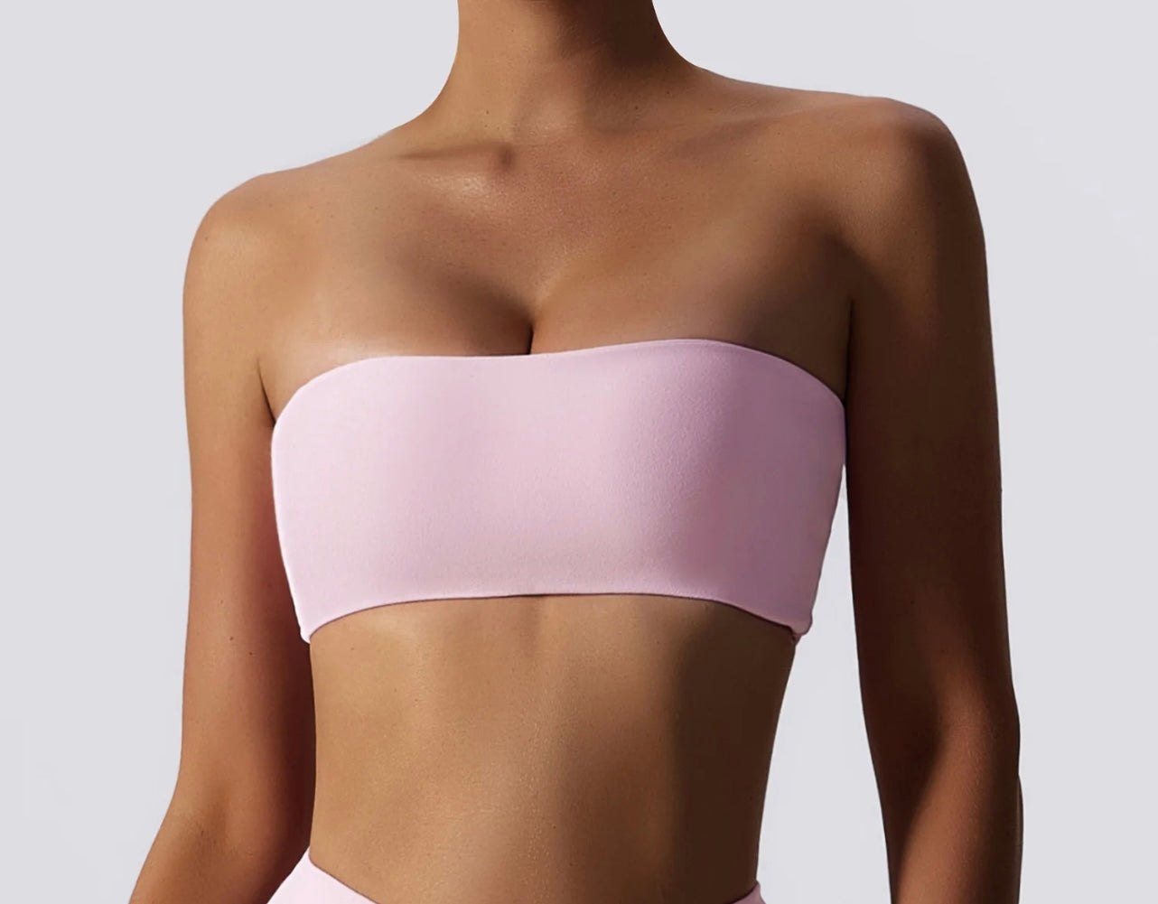 Bandeau/Strapless Top w/ Matching Bottoms