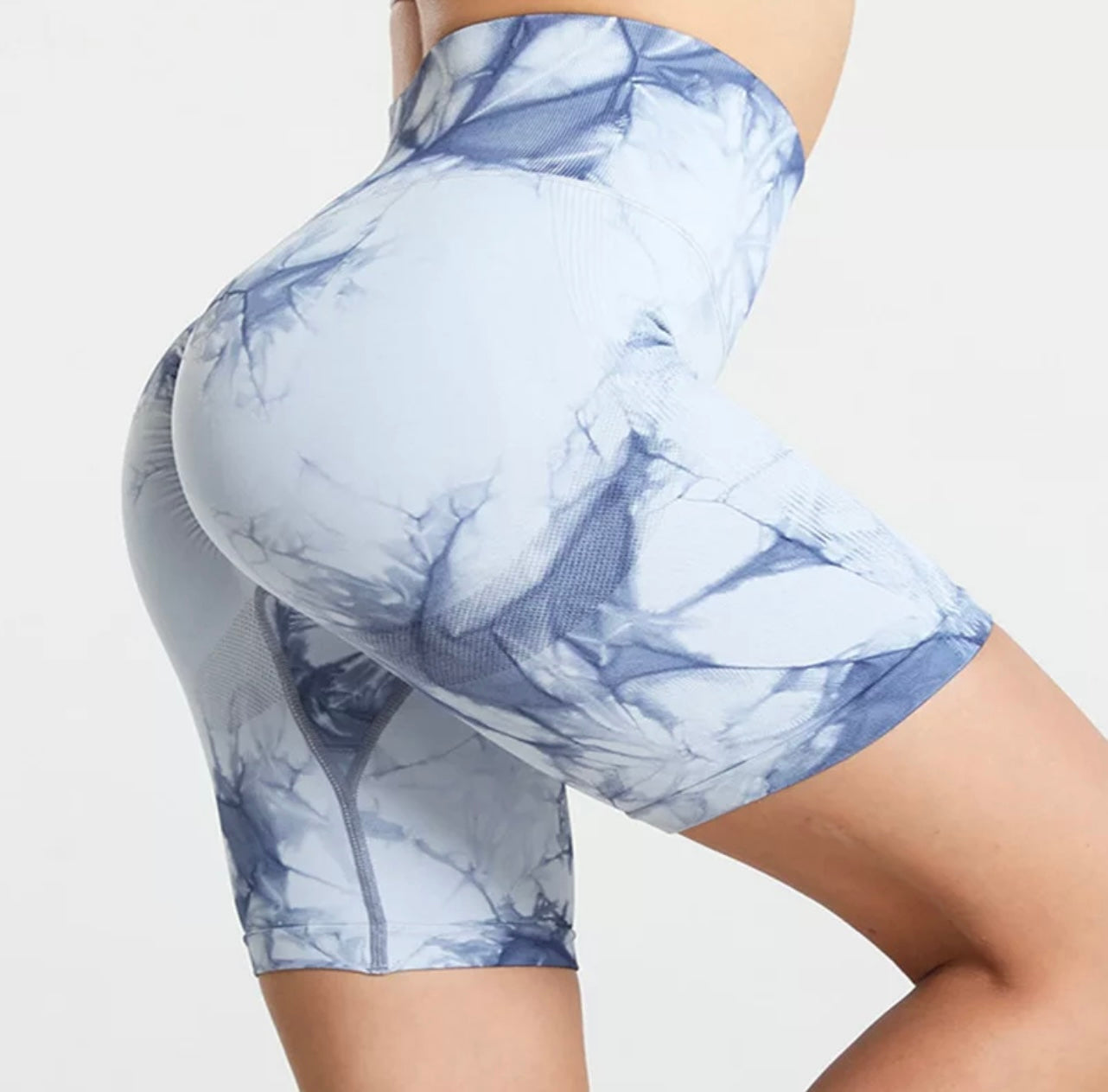 Ultra Tie Dye Butt Lifting Biker Shorts