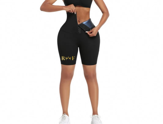 Sauna Sweat Biker Shorts